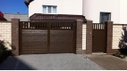 Алюминиевые распашные ворота ADS400