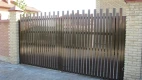 Алюминиевые распашные ворота ADS400