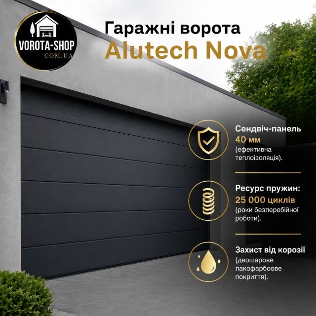Ворота Alutech NOVA 3000х2500