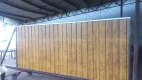 Откатные ворота (сварные) заполнение профнастил.