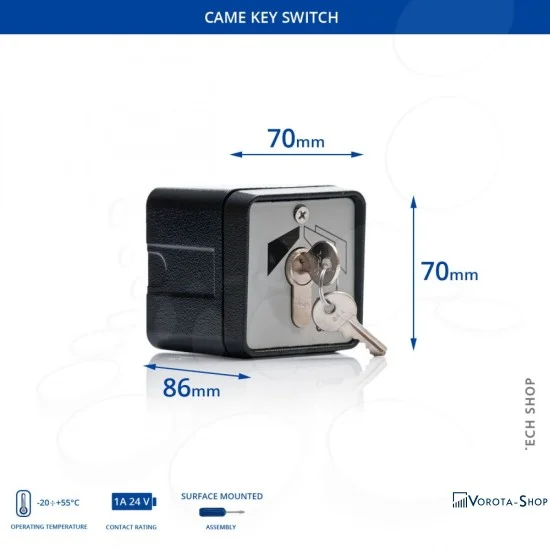 Ключ-выключатель Came SET-E