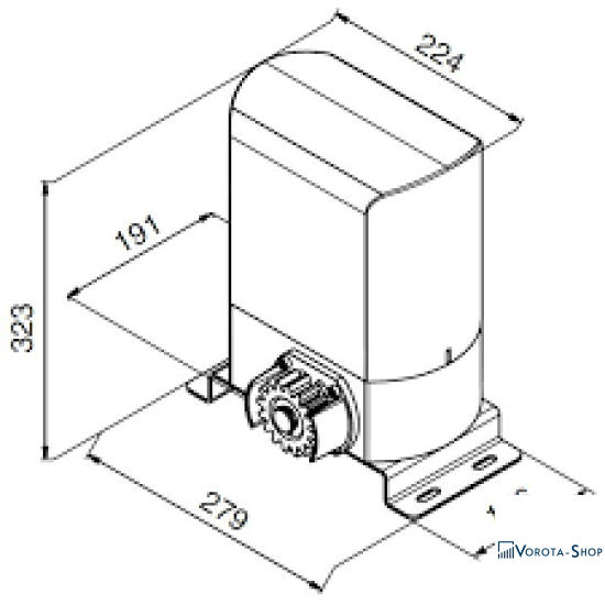 Автоматика DoorHan Sliding-1300 KIT