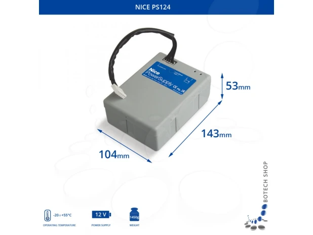 Аккумуляторная батарея Nice PS 124