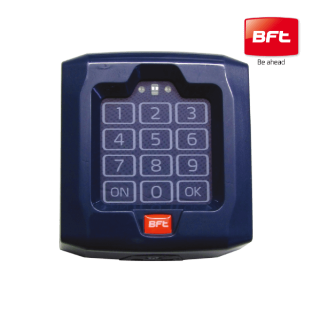 QBO TOUCH пульт кодовий 10-ти канальний бездротовий, в корпусі IP 55