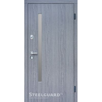 Двери Steelguard AV-1 Grey Glass - Фото 1