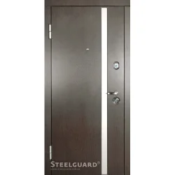 Двері Steelguard AV-1 Венге тем./біл.
