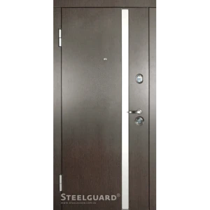 Двери Steelguard AV-1 Венге тем./бел.