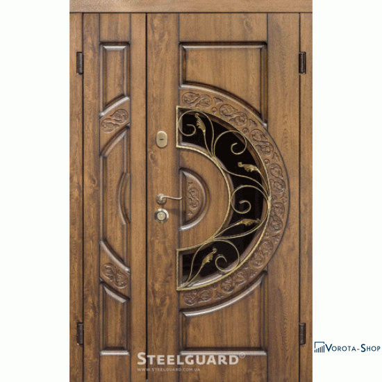 Двері Steelguard Optima big glass
