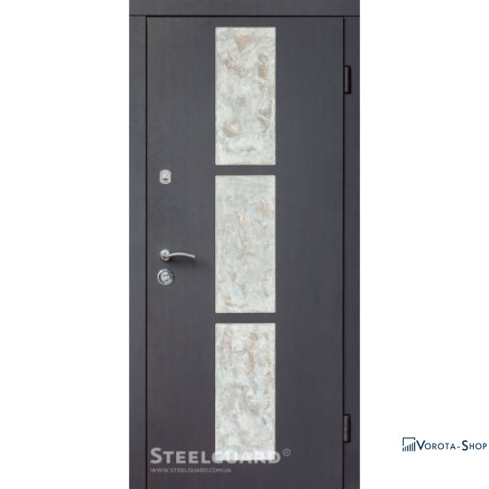 Двері Steelguard Stone-V wenge