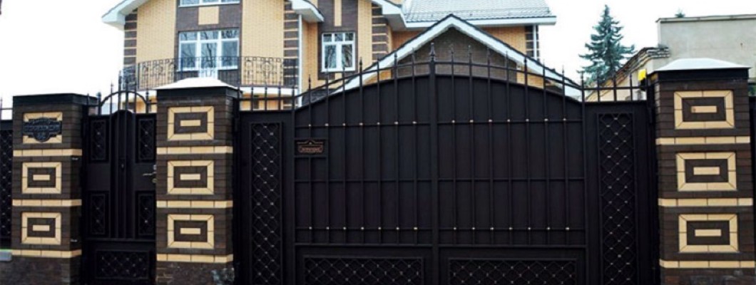 Ворота для частного дома. Что лучше выбрать? Ворота для частного дома. Что лучше выбрать?