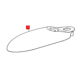 Корпус MB задній верхній (BMGMOPAR01.45673)