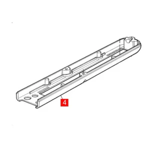 Корпус MB4000, WG4000 передний нижний (BMGWABR04.45673)