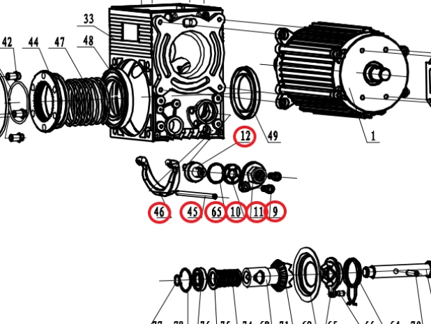 KGT3-50\6-50 Узел разблокировки