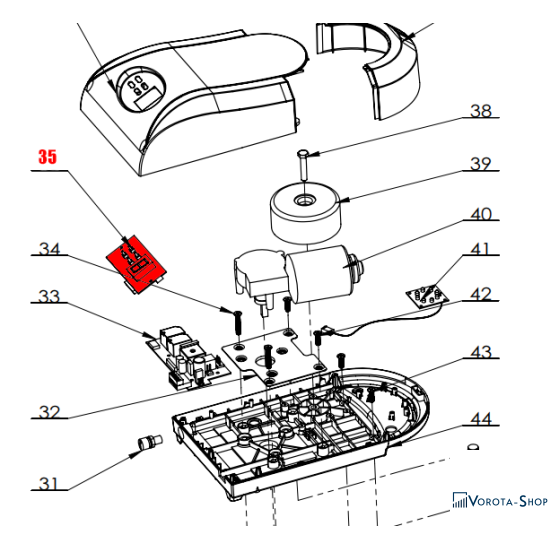 Плата індикації GM 800/1200
