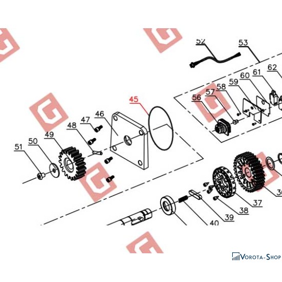 HUSKY.45 Прокладка