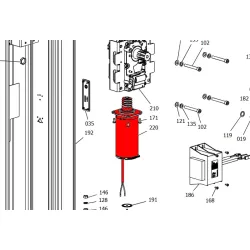 Електродвигун з енкодером для GIOTTO ULTRA 36