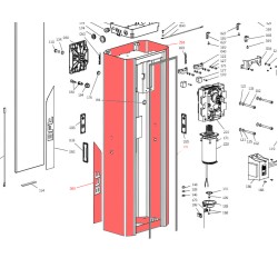 Корпус стійки GIOTTO ULTRA 36 (позиції 201, 192, 083)