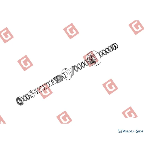 Редуктор DEIMOS500/700/AC600/800 (комплект)