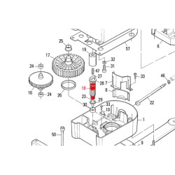 Шестерня для POP (PMD0729.4610)