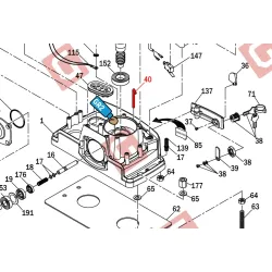 RS296 Штифт (палець) важеля розблокування