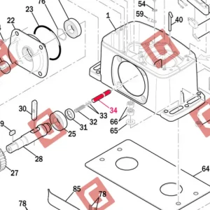 RS408 Палець розблокування H30/M30