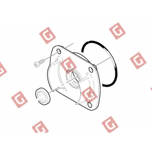 RS436 Кришка редуктора [R30.22]