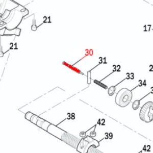 RS512 Штифт(палець) розблокування 7*54 [R20.32]