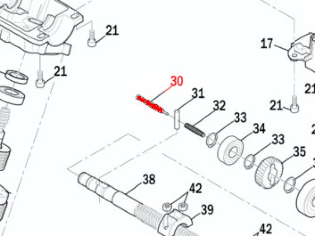 RS512 Штифт(палець) розблокування 7*54 [R20.32]