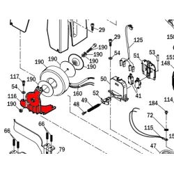 RS654 Кронштейн трансформатора BH30
