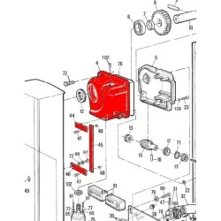 Корпус редуктора+розблокування WIL (BMG1512R01.4567)