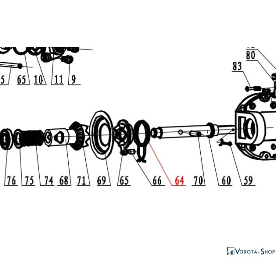 KGT3-50/6-50.64 Пружинка